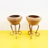 Pamono Bamboo Planters, Set of 2> Planters And Jardiniere