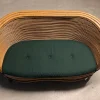 Pamono Bamboo Rattan Lounge Chairs from Rausch, Set of 3> Garden Seating