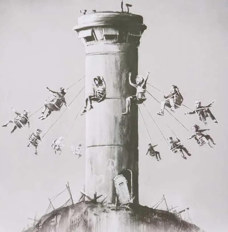 Pamono Banksy's Palestine Poster, 2018> Posters