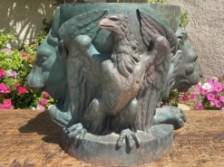 Pamono Baptismal in Cast Iron><noscript><img width=