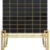 Pamono Bar Cabinet in Brass and Wood> Storage
