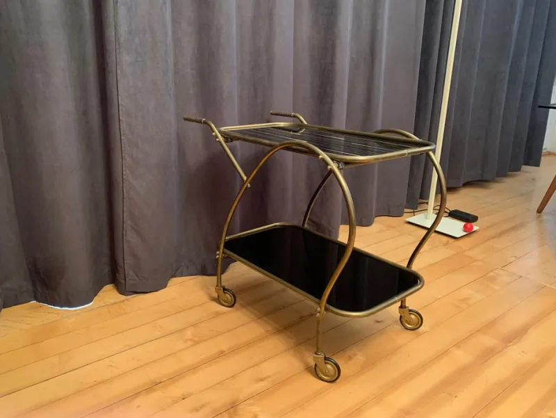 Hot Pamono Bar Cart, Italy, 1950s