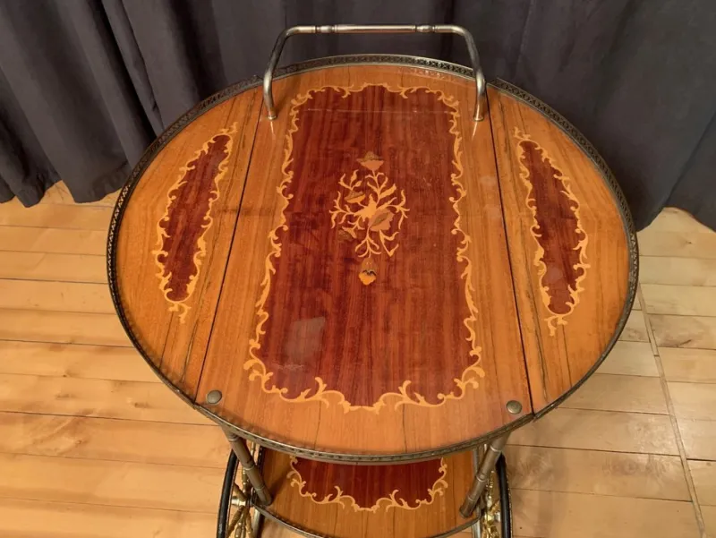 Pamono Bar Cart, 1970s> Serving Bar Carts & Trolleys
