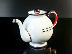 Pamono Barbara Tea Service by Giò Ponti for Ginori, Set of 9><noscript><img width=