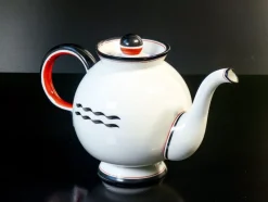 Pamono Barbara Tea Service by Giò Ponti for Ginori, Set of 9><noscript><img width=