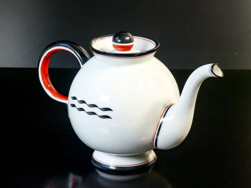 Pamono Barbara Tea Service by Giò Ponti for Ginori, Set of 9> Coffee & Tea Service