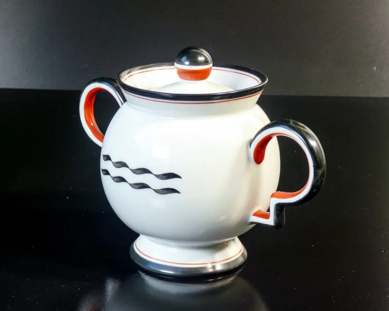 Pamono Barbara Tea Service by Giò Ponti for Ginori, Set of 9> Coffee & Tea Service