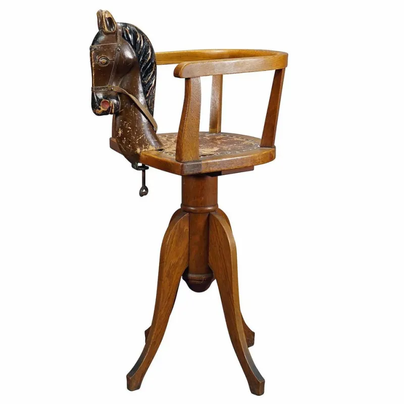 Online Pamono Barber Chair for Children, Germany, 1920s