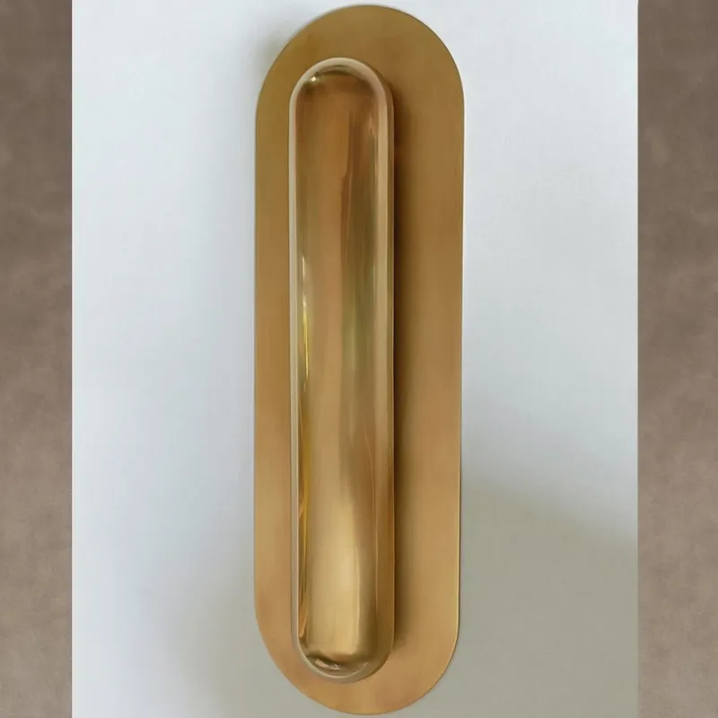Pamono Barcal Brass Wall Sconce by Candas Design
