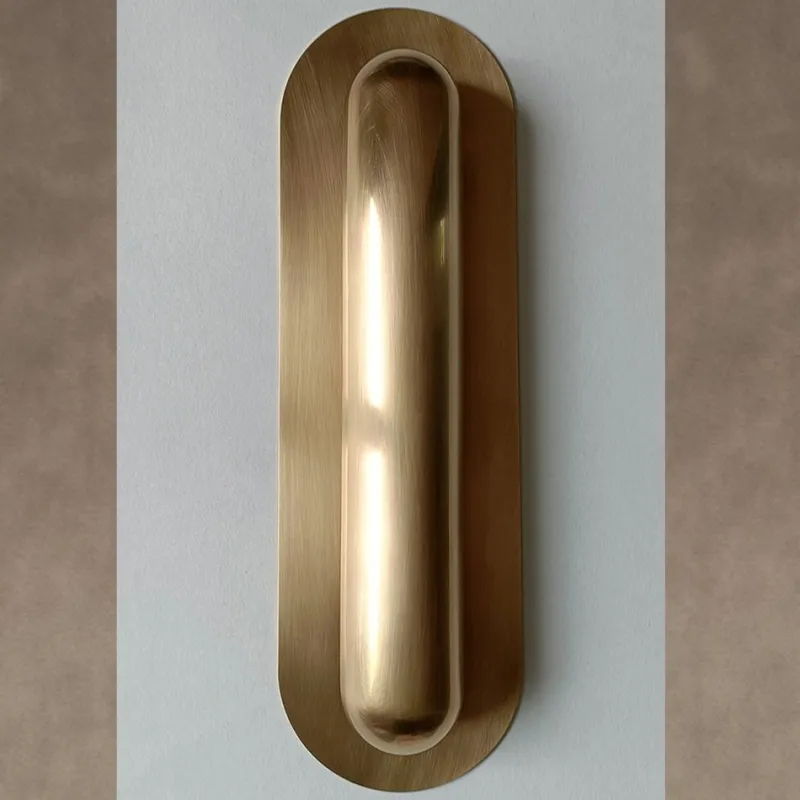 Pamono Barcal Brass Wall Sconce by Candas Design