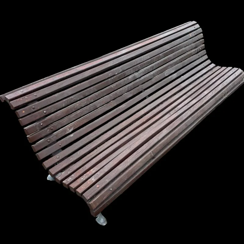 Pamono Barcelona Bench in Cast Iron and Wood, 1950s> Benches