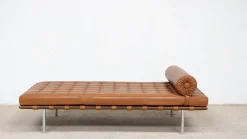 Pamono Barcelona Daybed by Ludwig Mies Van Der Rohe, 1930s><noscript><img width=