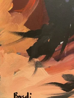 Discount Pamono Bardi, Bullfighter, 20th Century, Oil Painting on Canvas
