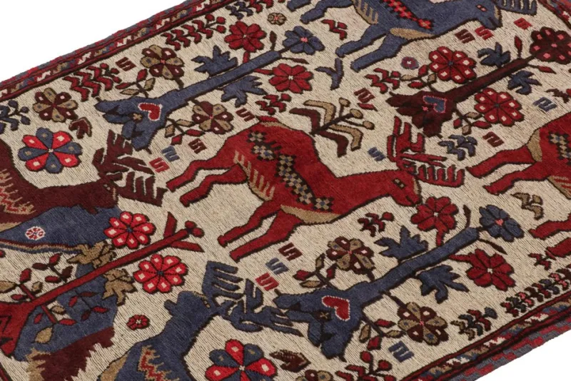 New Pamono Barjasta Style Rug from R&K Principal Jahanshah Nazmiyal