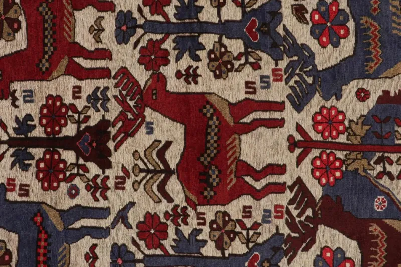 New Pamono Barjasta Style Rug from R&K Principal Jahanshah Nazmiyal