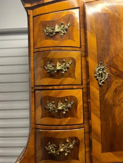 Hot Pamono Baroque Cabinet with Secretary, Germany 1760s-1770s