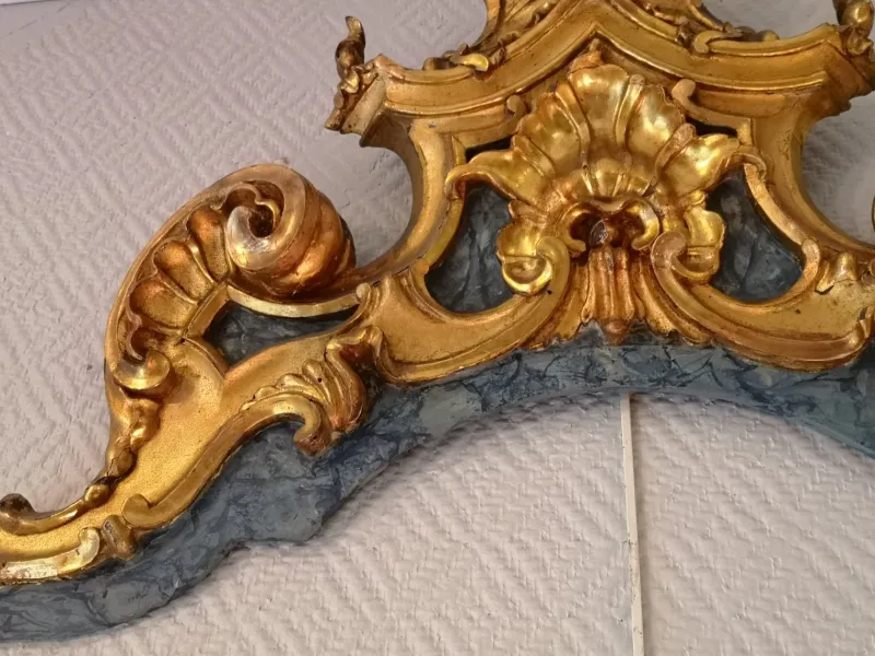 Pamono Baroque Carved Wood Wall Decor Pediment> Architectural Elements