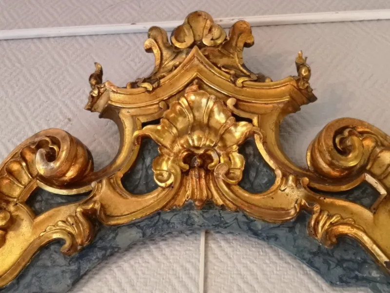 Pamono Baroque Carved Wood Wall Decor Pediment> Architectural Elements