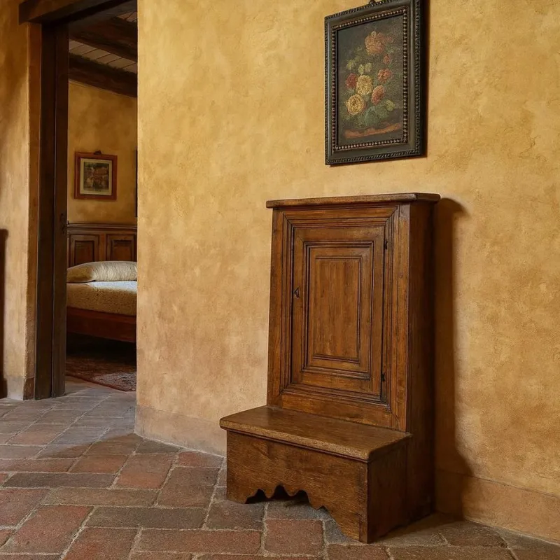 Pamono Baroque Kneeler, Italy, 18th Century> Benches