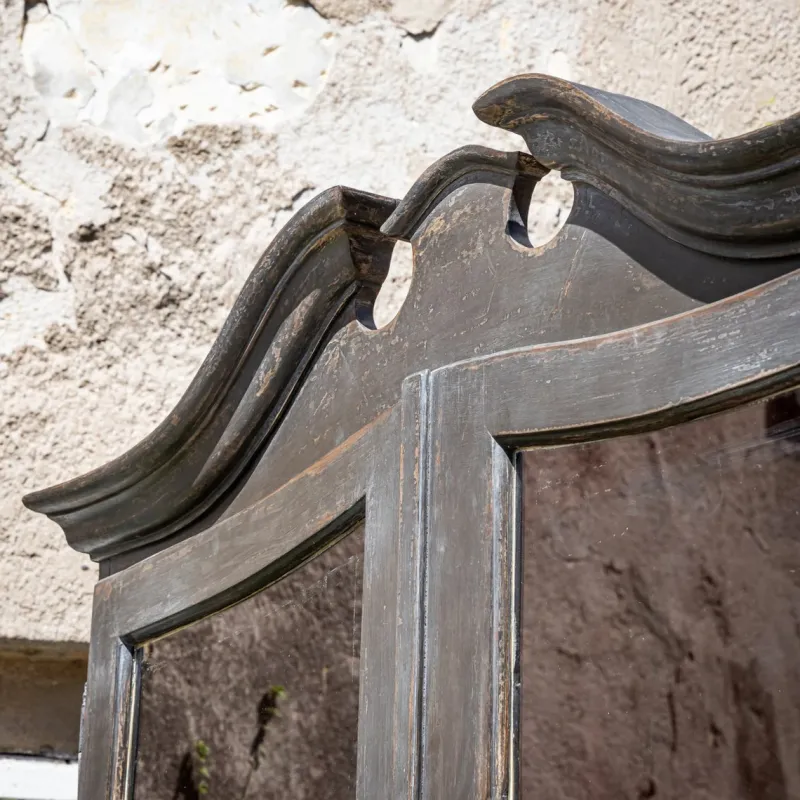 Pamono Baroque Secretaire in Dark Grey, 1700s> Secretaires
