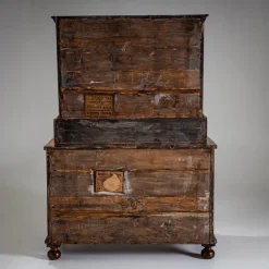Clearance Pamono Baroque Secretaire in Walnut