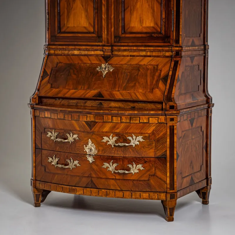 Best Pamono Baroque Secretary, Dresden, Germany, Mid-18th Century