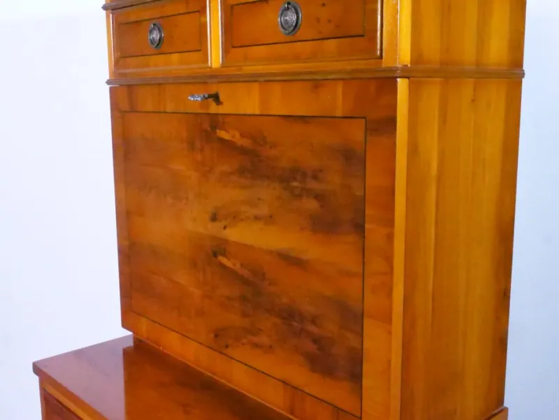 Clearance Pamono Baroque Secretary in Nut Wood, 1960s