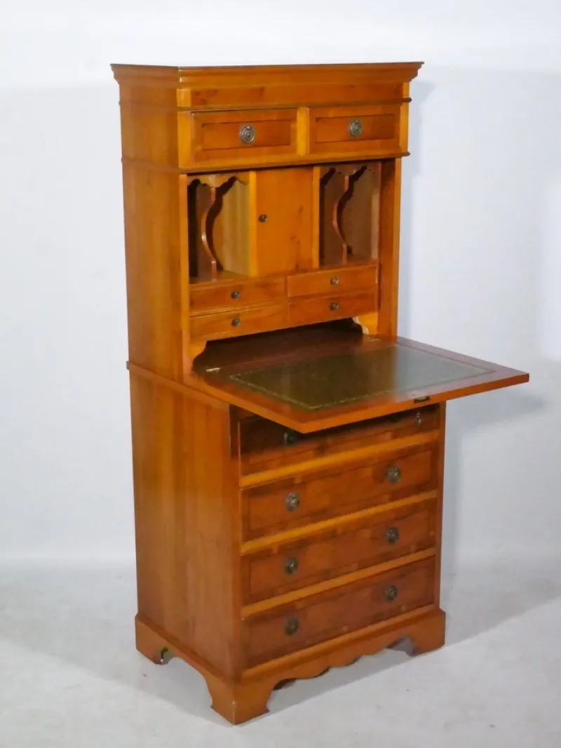 Clearance Pamono Baroque Secretary in Nut Wood, 1960s