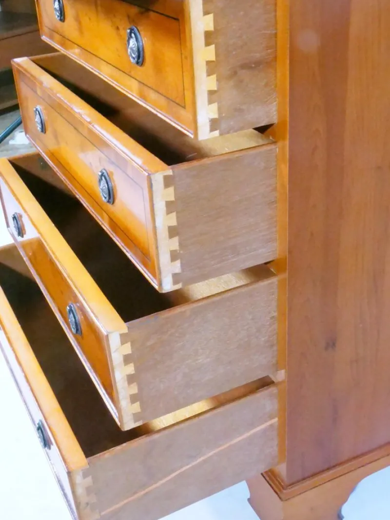Clearance Pamono Baroque Secretary in Nut Wood, 1960s