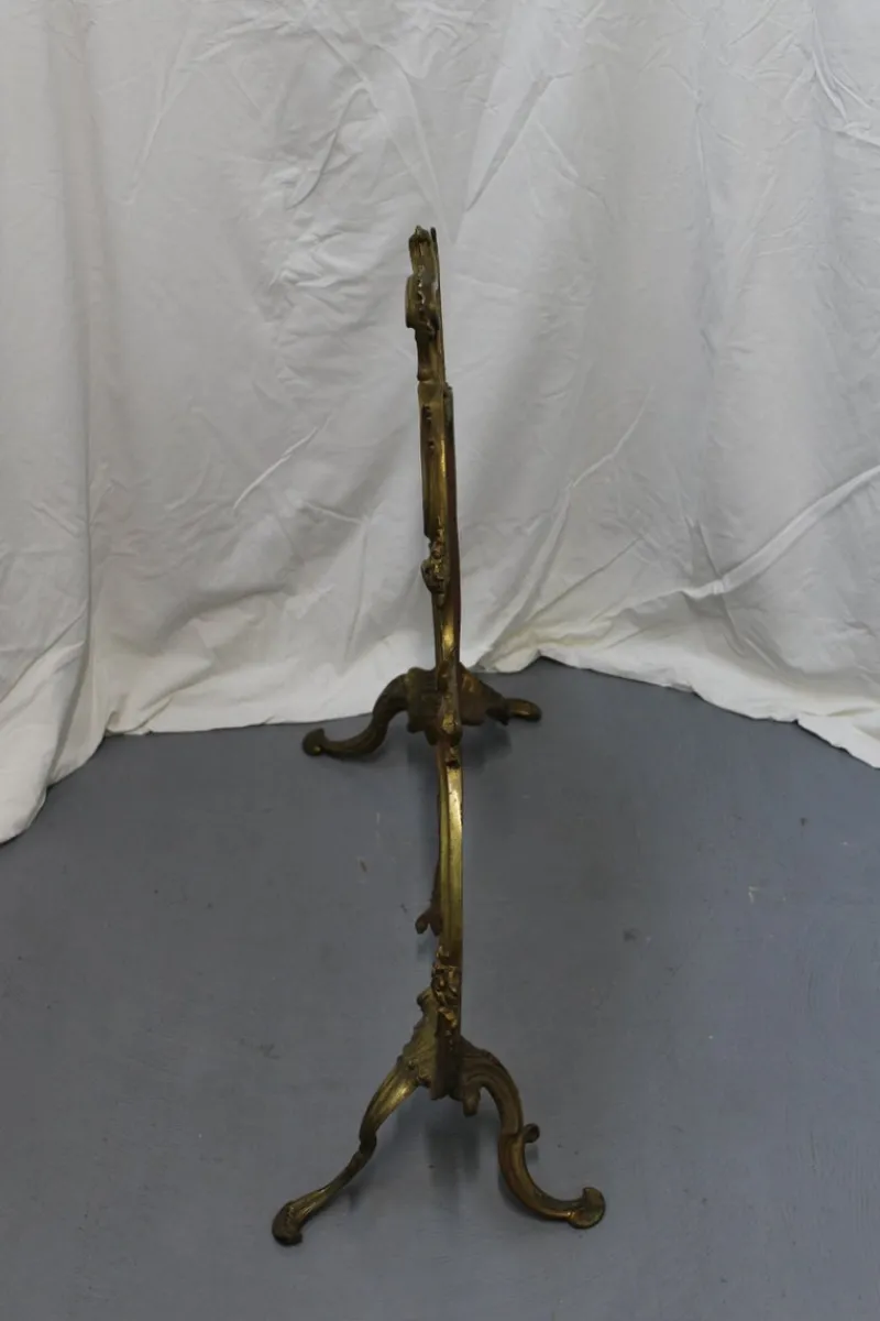 Pamono Baroque Style Bronze Fireplace Screen Guard, 1894> Fireplaces And Mantels