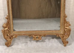 Clearance Pamono Baroque Style Giltwood Mirror, Italy, 19th Century