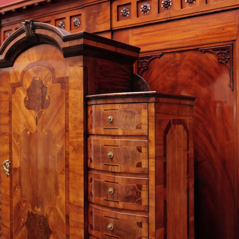 Online Pamono Baroque Tabernakel Secretary, 1740