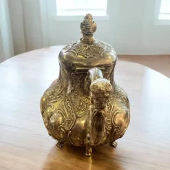 Pamono Baroque Teapot in 800 Silver, 1890s><noscript><img width=