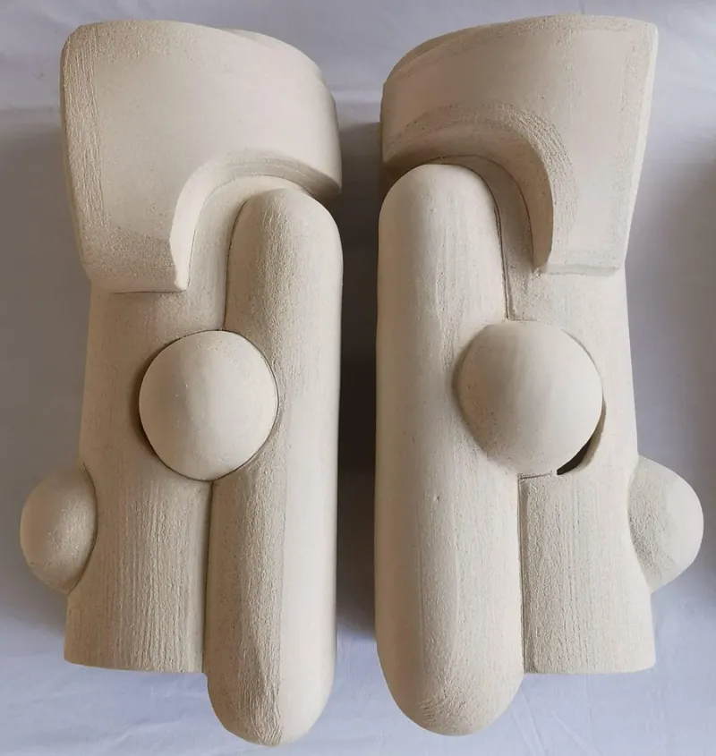 Pamono Bas Relief Sconces by Olivia Cognet, Set of 2> Wall Lights & Sconces