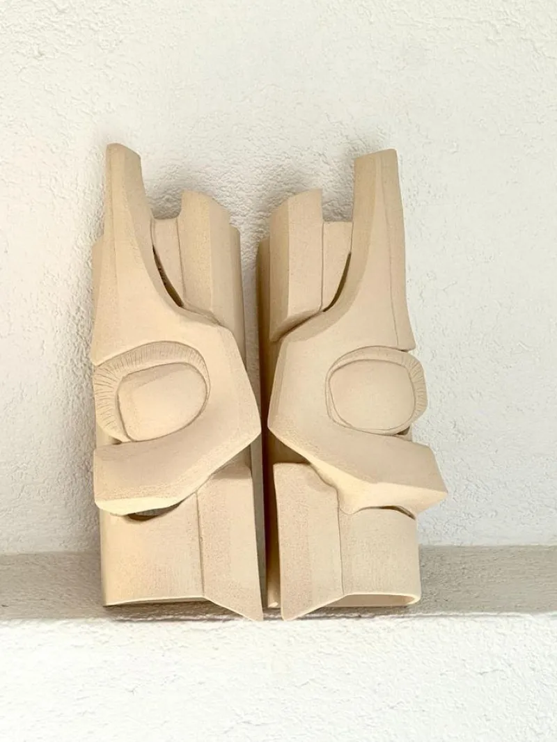 Pamono Bas Relief Sconces by Olivia Cognet, Set of 2> Wall Lights & Sconces