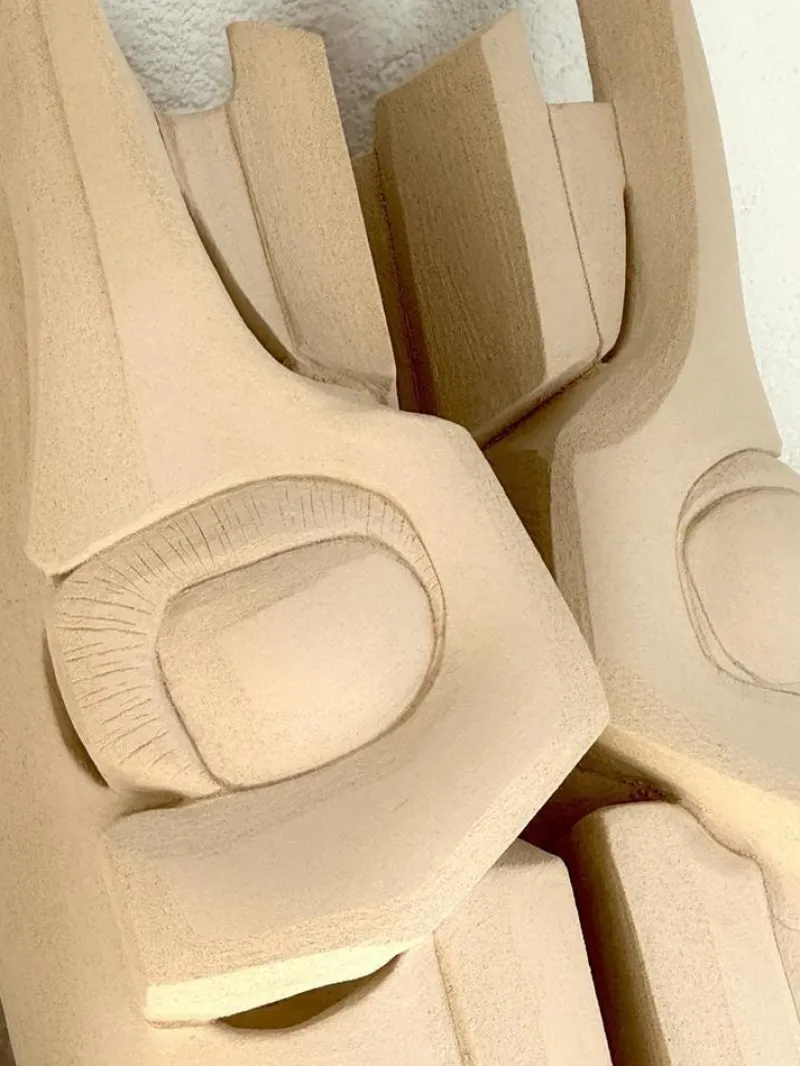 Pamono Bas Relief Sconces by Olivia Cognet, Set of 2> Wall Lights & Sconces
