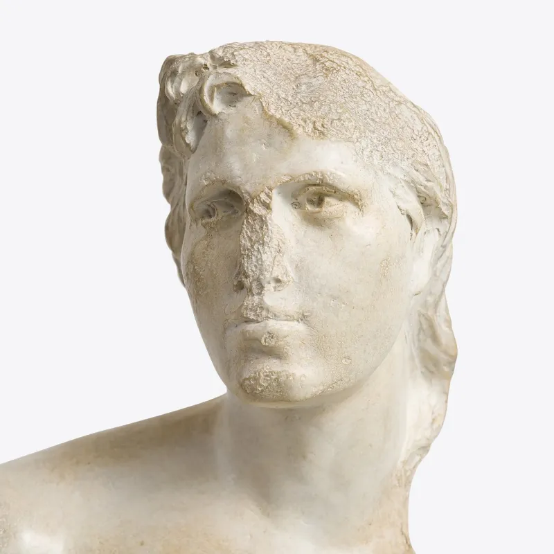 Pamono Basil Bust on Stand from Pure White Lines