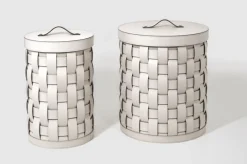Pamono Baskets from Pinetti, Set of 2> Trunks, Crates & Baskets