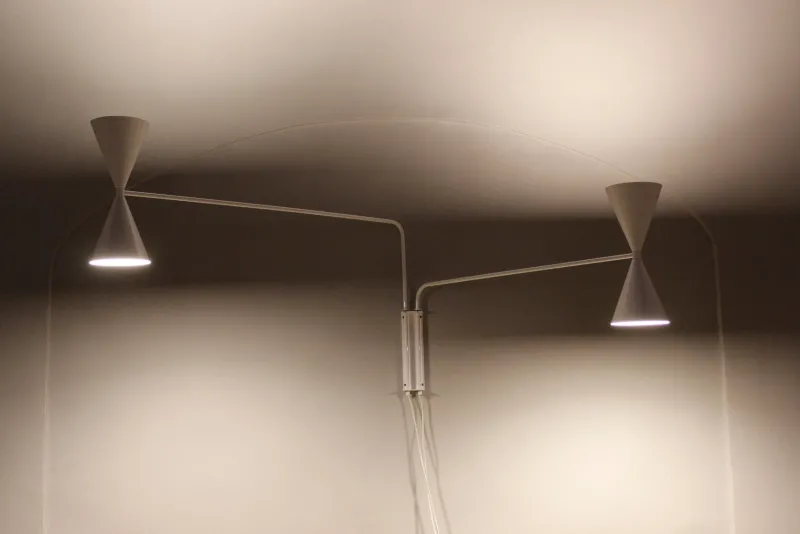 Pamono Bat Light with 2 Arms by Juanma Lizana