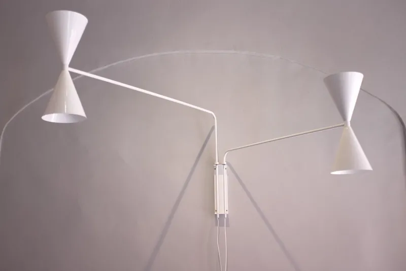 Pamono Bat Light with 2 Arms by Juanma Lizana