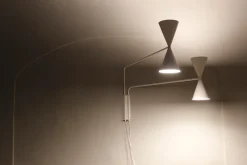 Pamono Bat Light with 2 Arms by Juanma Lizana