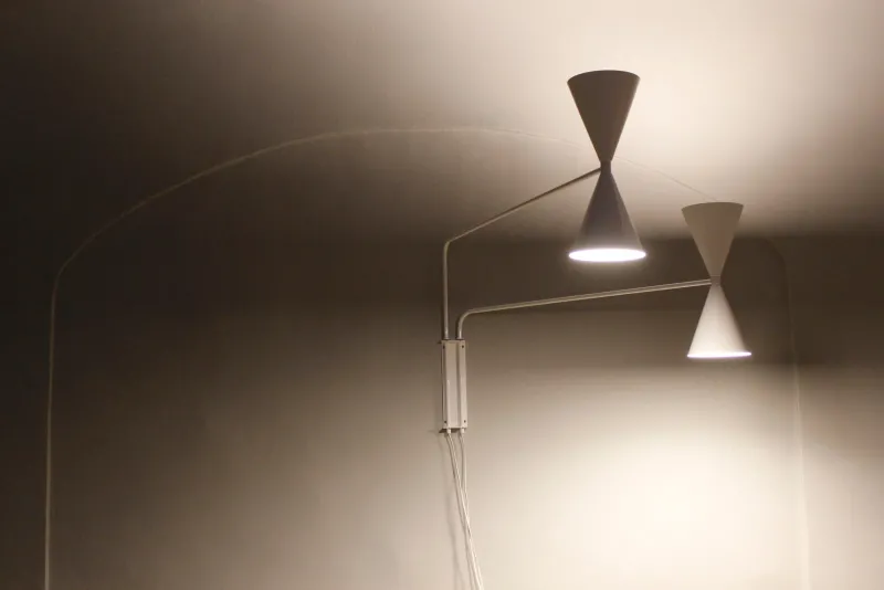 Pamono Bat Light with 2 Arms by Juanma Lizana