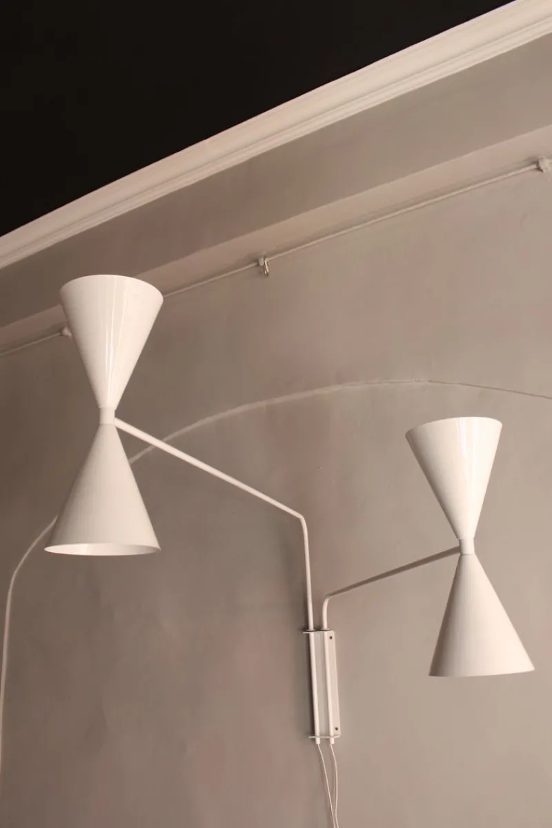 Pamono Bat Light with 2 Arms by Juanma Lizana