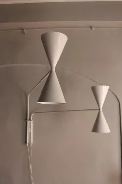 Pamono Bat Light with 2 Arms by Juanma Lizana