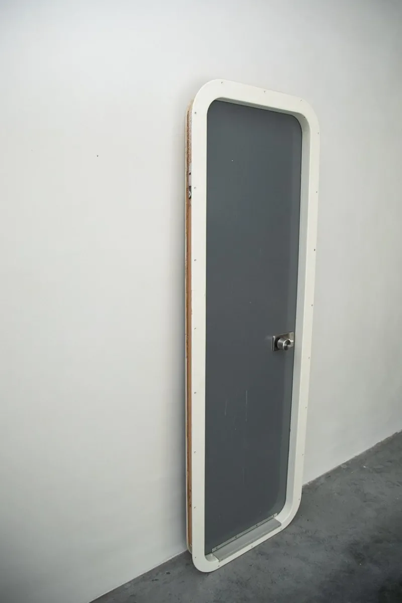 Pamono Bathroom Door by Charlotte Perriand for Les Arcs> Architectural Elements