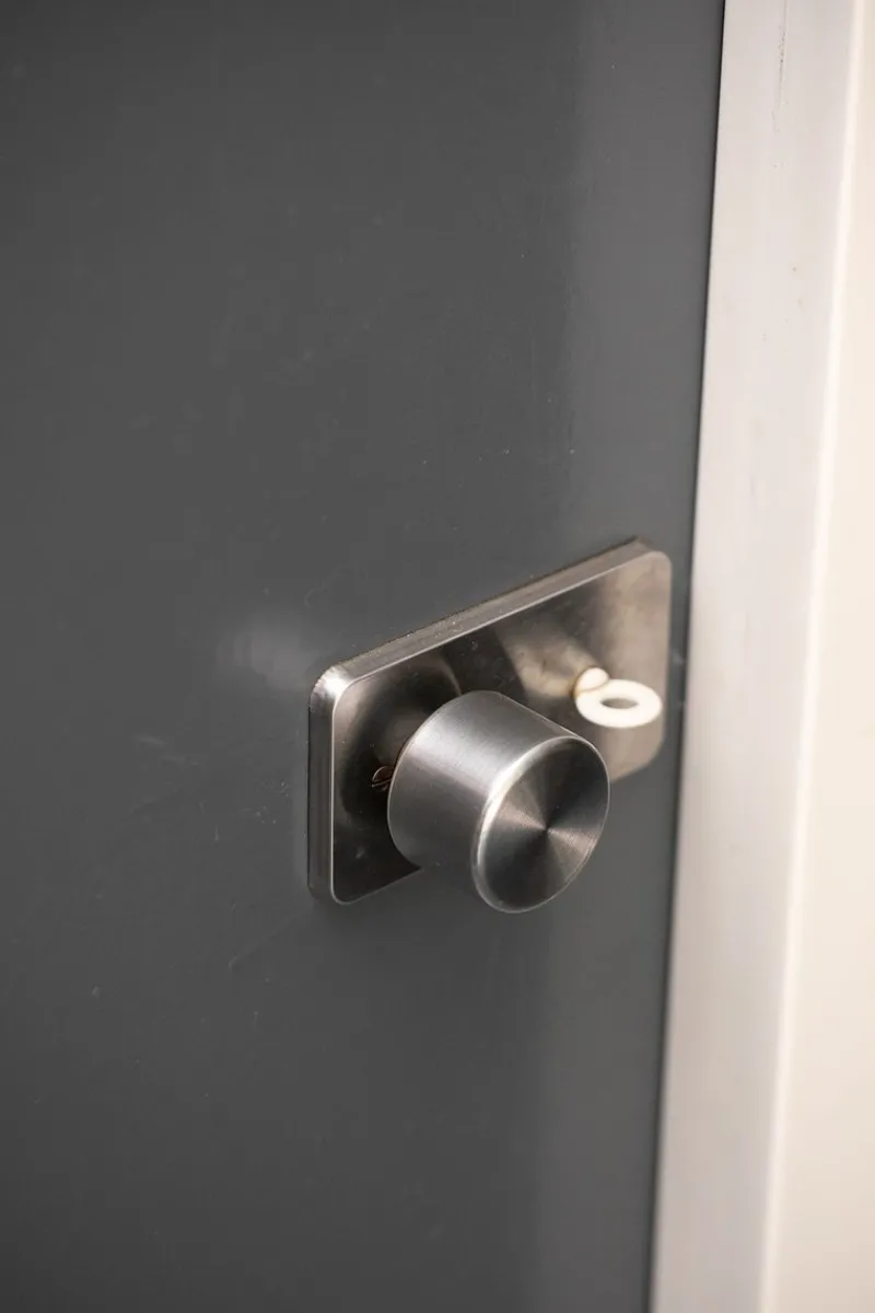 Pamono Bathroom Door by Charlotte Perriand for Les Arcs> Architectural Elements