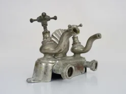 Sale Pamono Bathtub Tap in Silver Bronze, 1930s