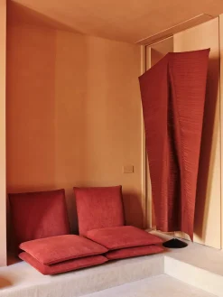 Hot Pamono Baton Collection Maroon Paravant by Ronan Bouroullec for BD Barcelona