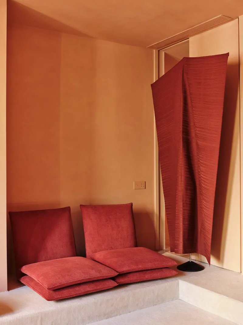 Hot Pamono Baton Collection Maroon Paravant by Ronan Bouroullec for BD Barcelona