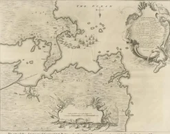 Pamono Battle of Camaret in the Nine Years War, 1746